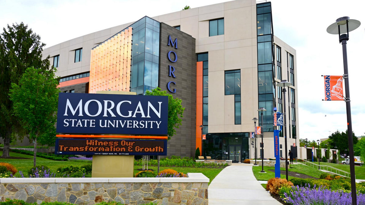 Morgan State University building.