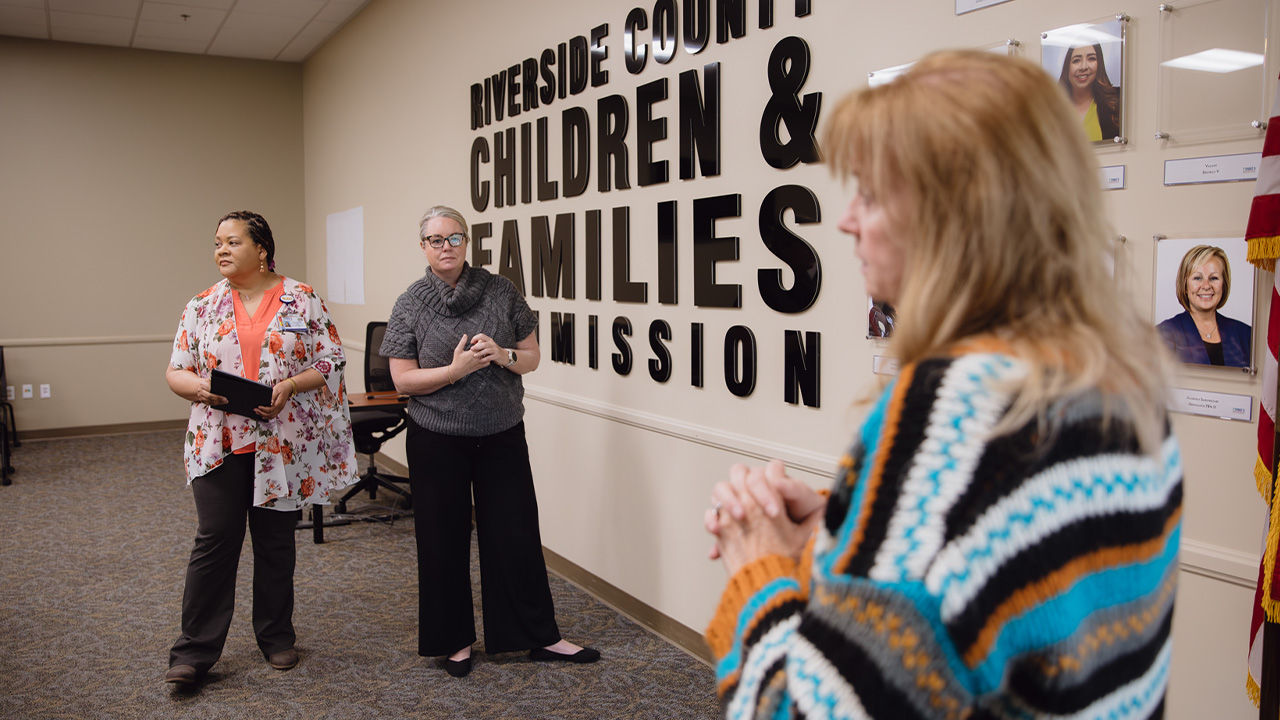 Community leaders leading a coalition-building meeting 