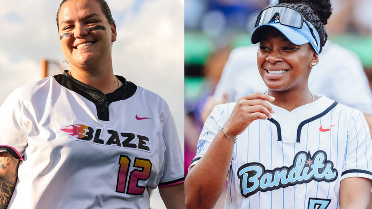 AUSL Athletes Odicci and Taylor