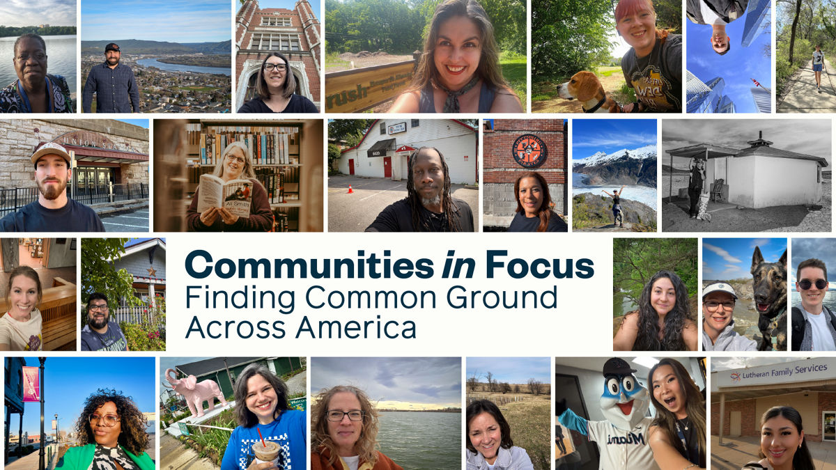 Communities in Focus photo collage.