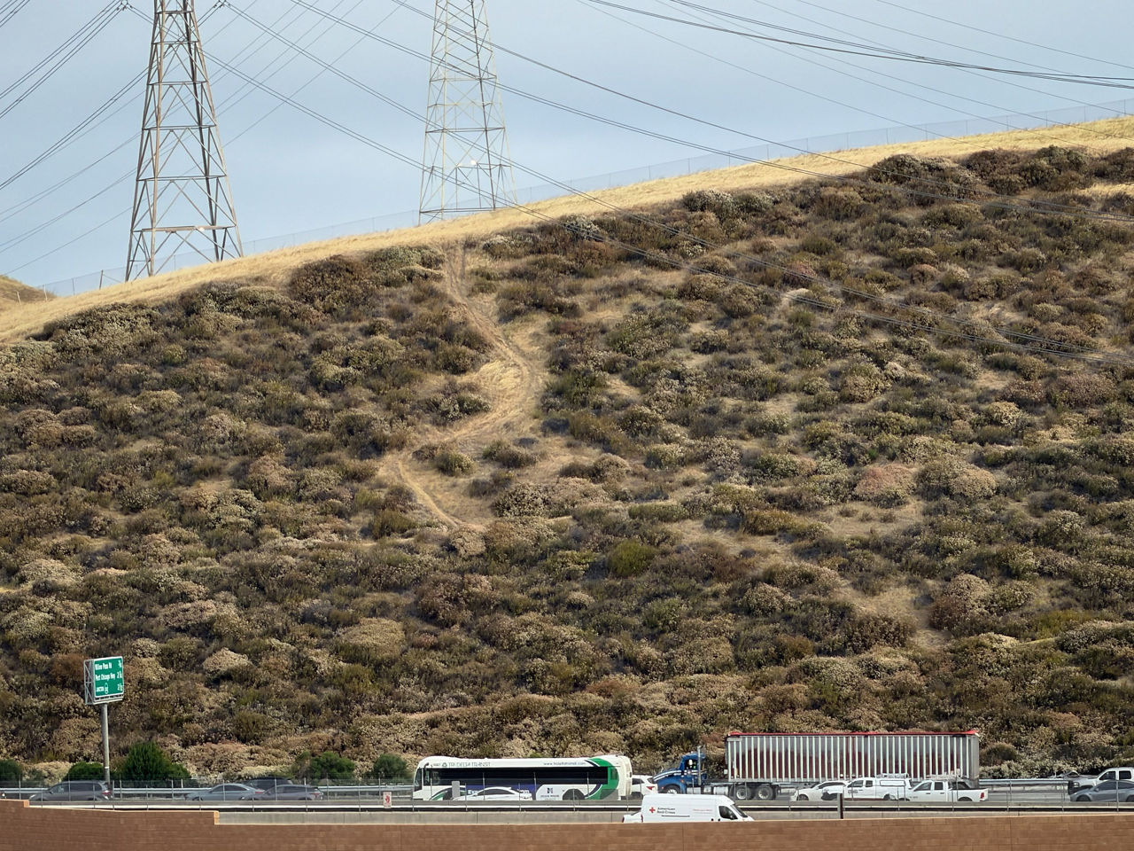 This image captures a daily reality for many Pittsburg residents who commute.