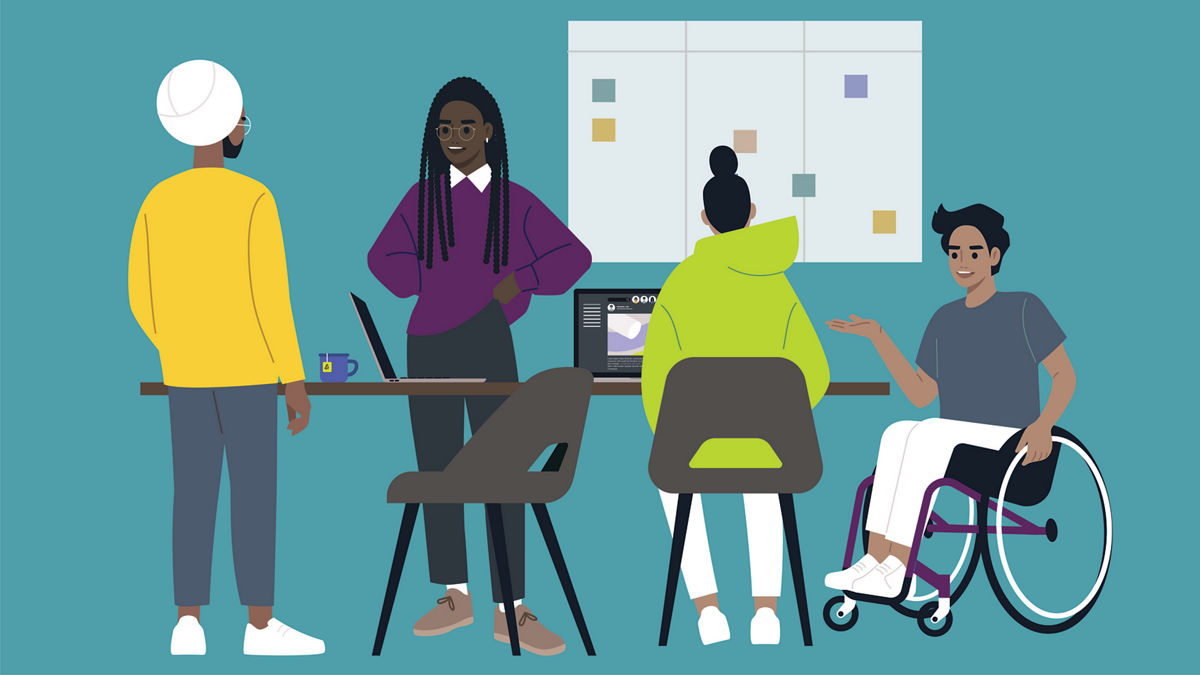 Health Scholars illustration.