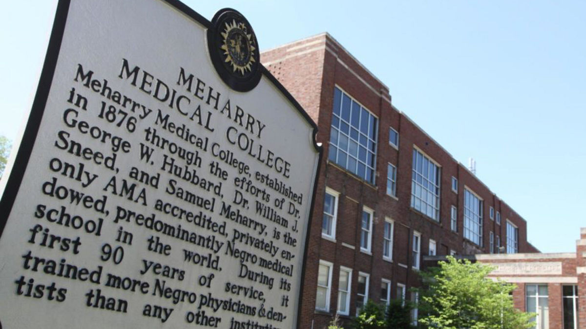 Meharry Medical College sign