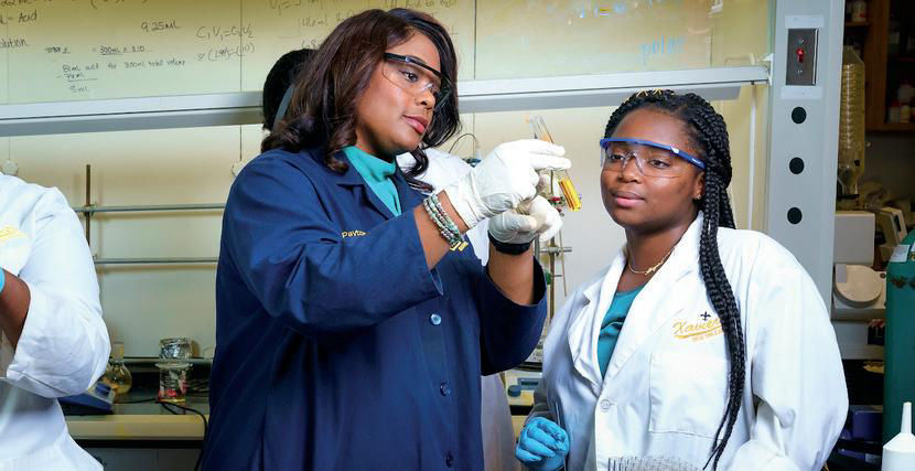 Xavier Ochsner College of Medicine Professor and Student