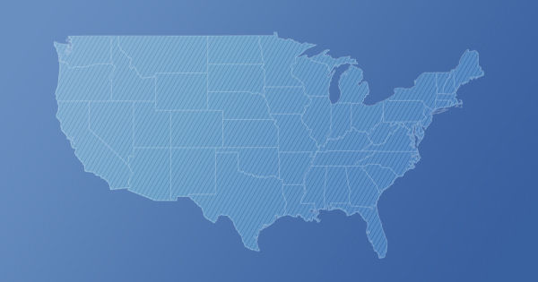 RWJF-produced generic US map for use on RWJF.org