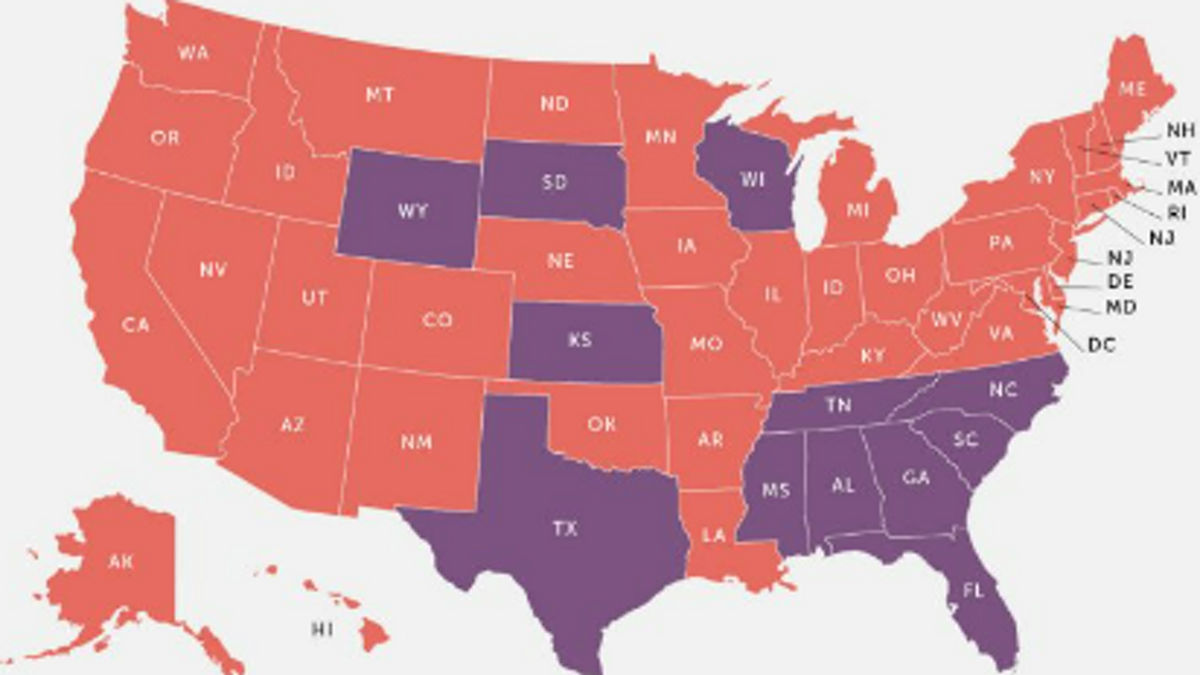 Medicaid Expansion Map