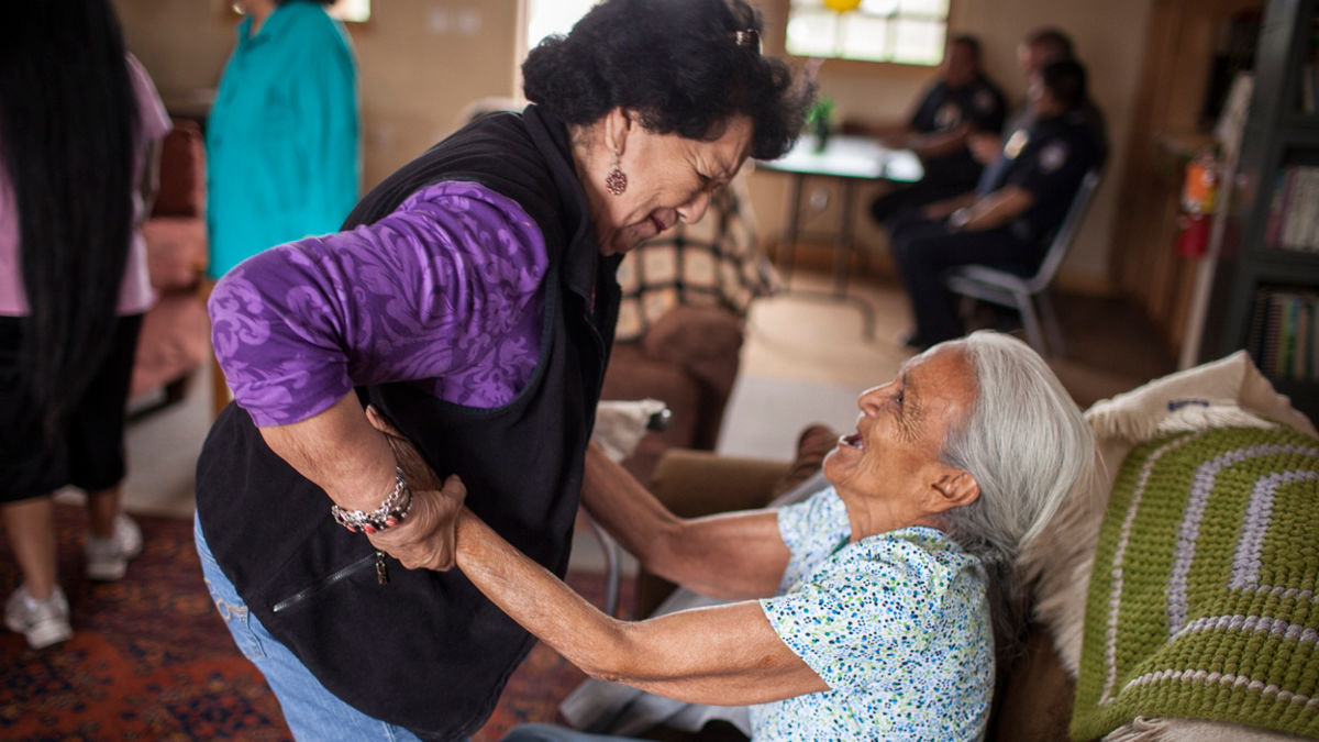 The Taos Pueblo Senior Center celebrates the community’s centenarians.