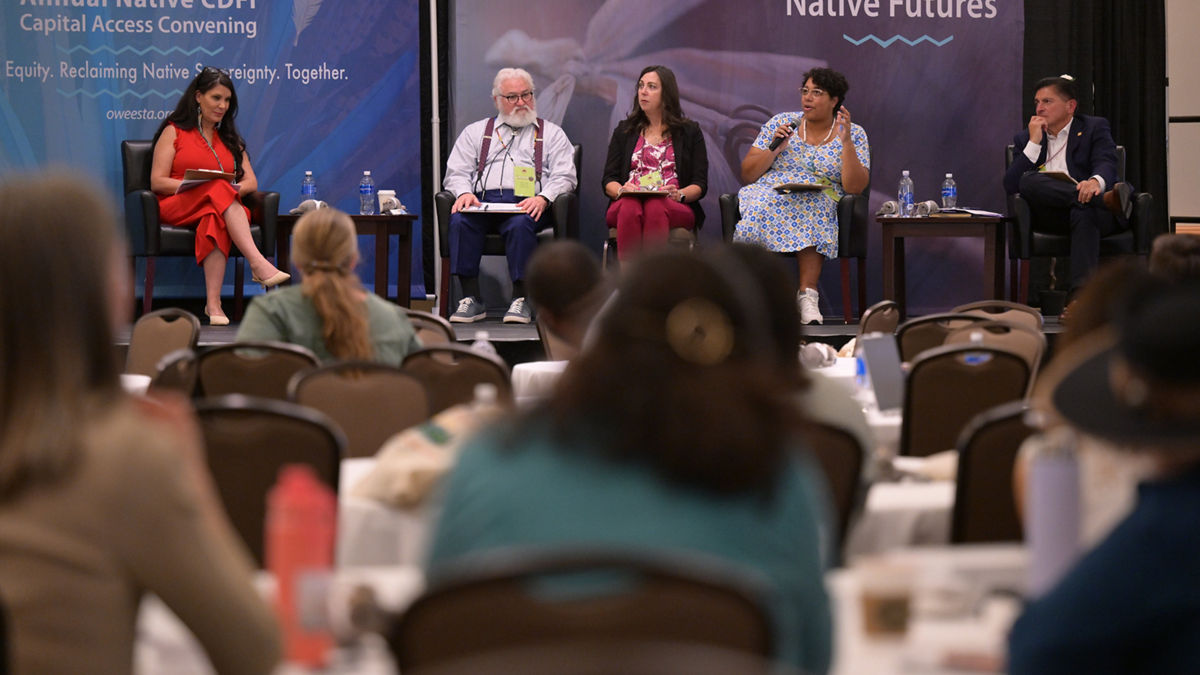 Panelists at a capital convening discuss investing in Native futures.