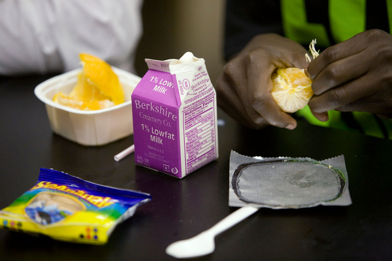 A school participating in the Healthy Schools Program, part of the Alliance for a Healthier Generation, which increases opportunities for students to exercise and play, puts healthy foods and beverages in vending machines and cafeterias, and increases resources for teachers and staff to become healthy role models. recognizing schools that have made significant achievements. John Trix Elementary School, Detroit Alliance for a healthier generation.