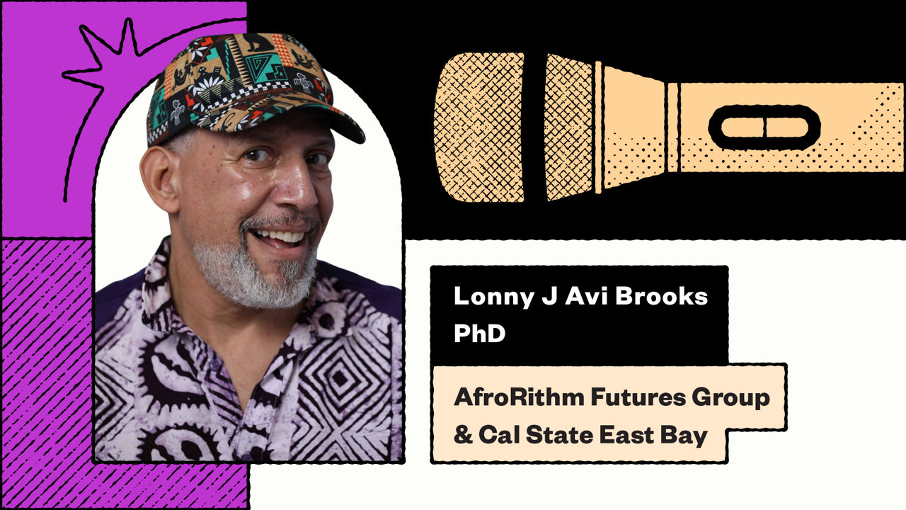 Lonny J Avi Brooks bio graphic.