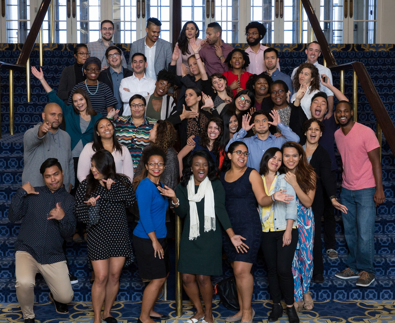 Scholars, Leaders, staff, and trustees attend the Joint Experience Breakout Sessions and Marketplace of Ideas portion of the Robert Wood Johnson Foundation Fall Leadership Institute conference at the Gaylord Opryland Convention Center in Nashville, TN, October 15-17,  2017.  (Photo by Samantha Appleton)