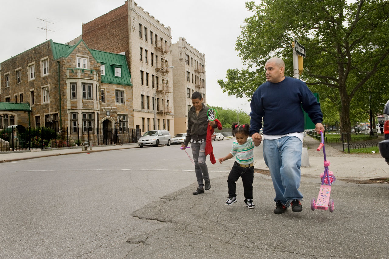 For RWJF "Keeping Families Together"

BRONX, NEW YORK - MAY 19: Jose Soto, his wife, Evelyn, and their daughter Desiny, 3, spend time together in their apartment and neighborhood in the Bronx, New York May 19, 2010., For RWJF "Keeping Families Together"

BRONX, NEW YORK - MAY 19: Jose Soto, his wife, Evelyn, and their daughter Desiny, 3, spend time together in their apartment and neighborhood in the Bronx, New York May 19, 2010.