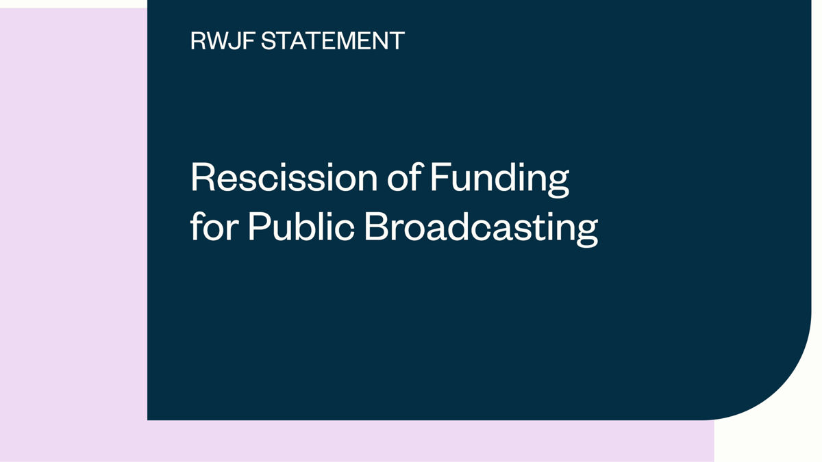 Rescission of Funding for Public Broadcasting page share graphic.