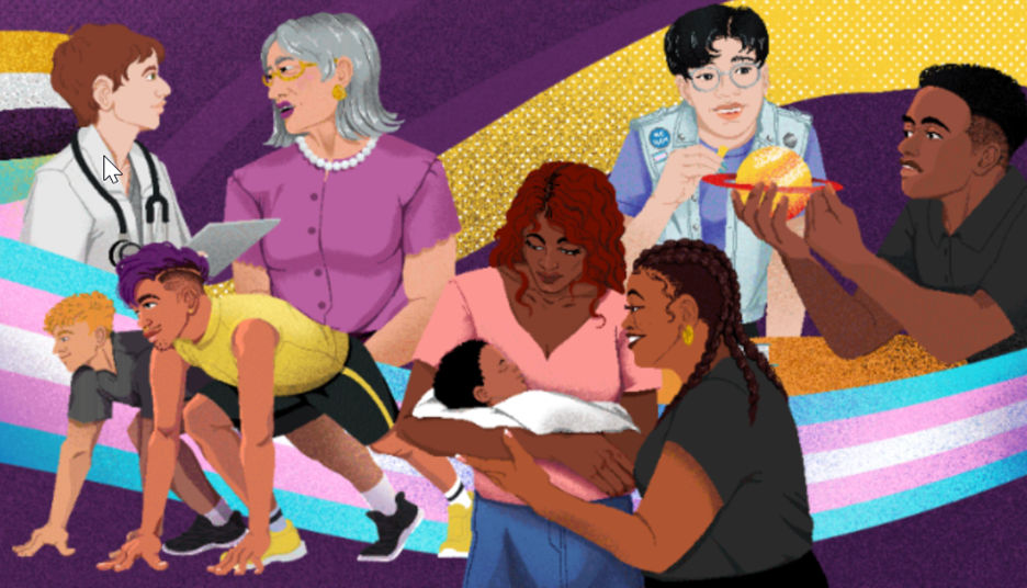 Transgender Health page share graphic.