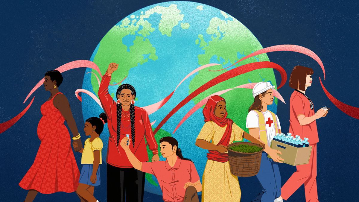 Women's History Month illustration