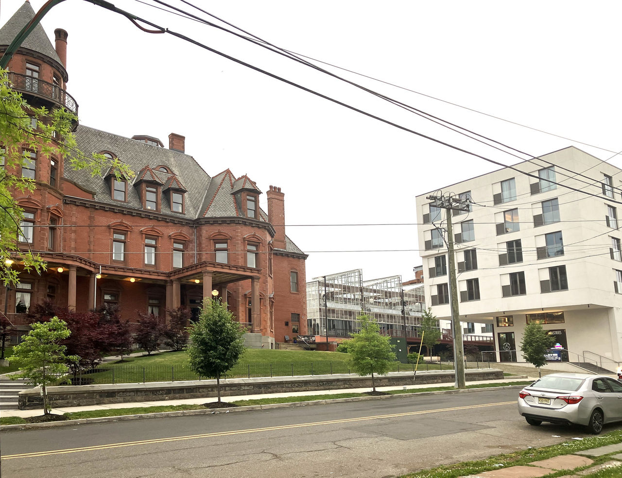 A photo of the Kruegar-Scott Mansion, recently restored as a community hub.