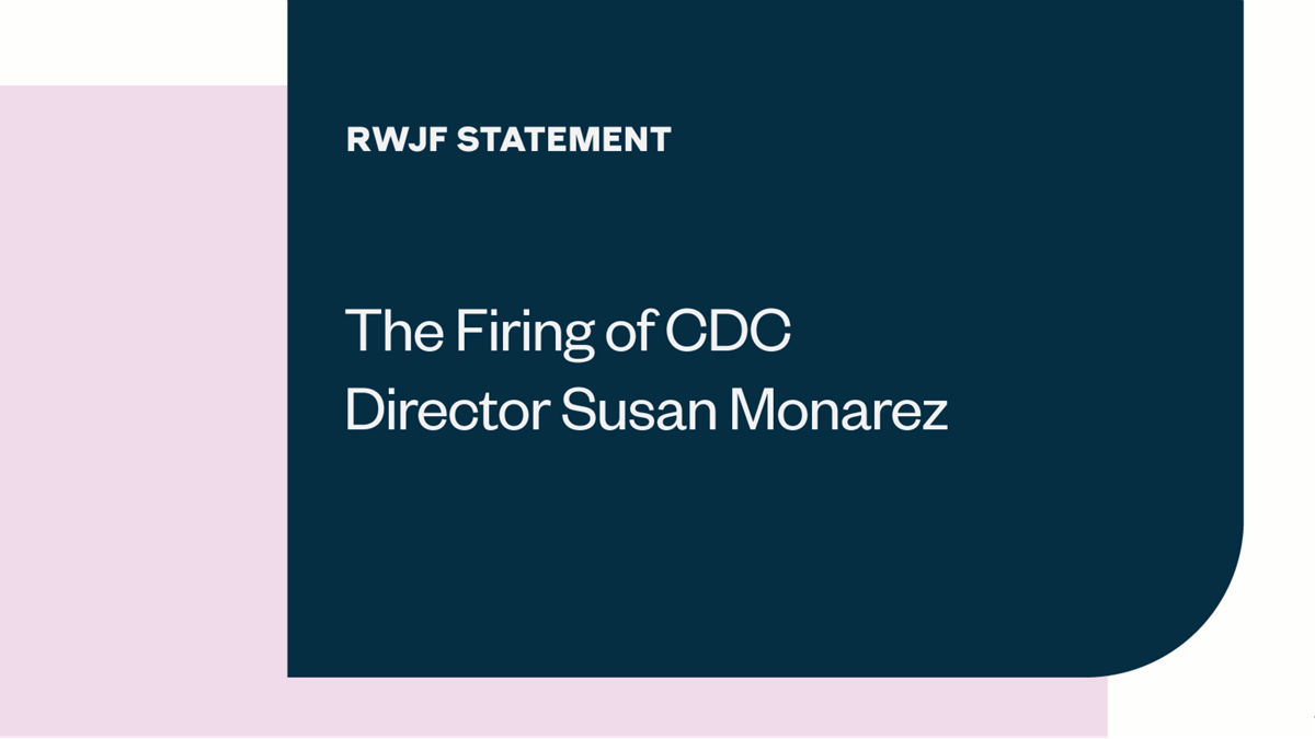 The Firing of CDC Director Susan Monarez