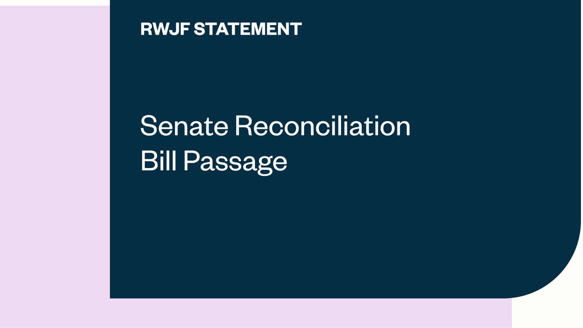 Senate Reconciliation Bill Passage